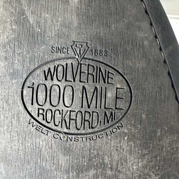 Wolverine Brown Leather Men's Boots - Picture 8 of 9